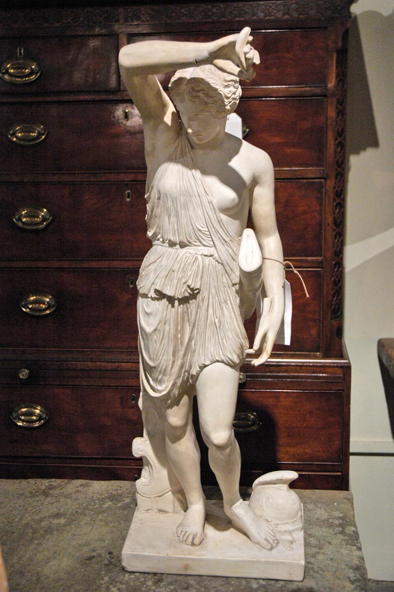 French Plaster Statue