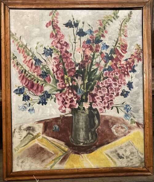 English Painting of flowers