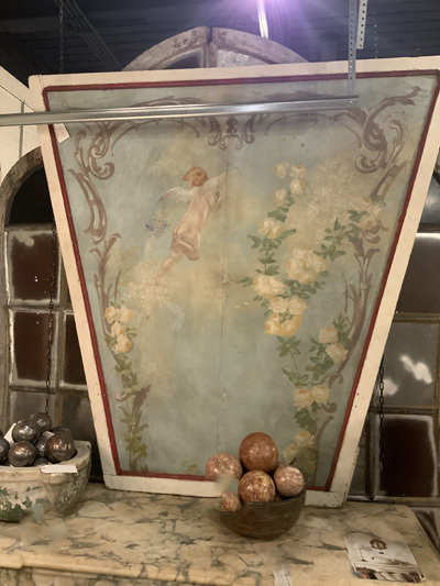 French Hand Painted Carousel Panels