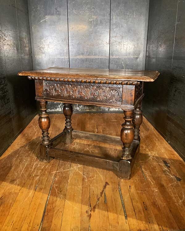 English Oak Side Table